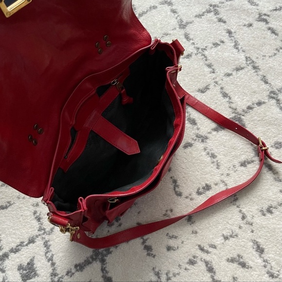 Proenza Schouler Medium PS1 Red Leather Bag - Purse - Authentic - Picture 9 of 13